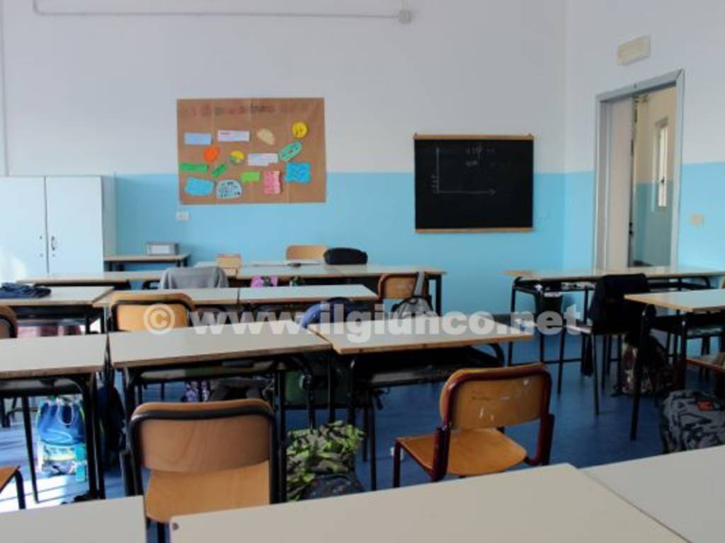 scuola classe banchi via gorizia 2014 