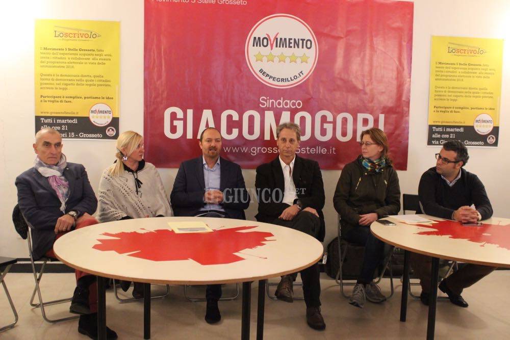 Movimento 5 Stelle Giacomo Gori candidato