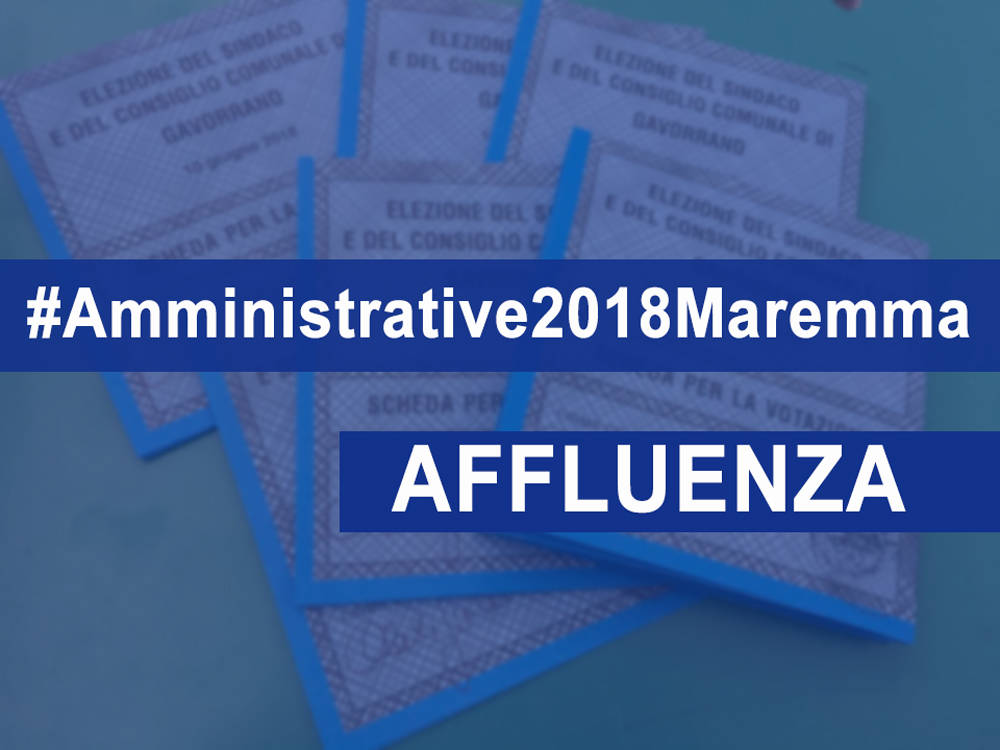 Affluenza Amministrative 2018