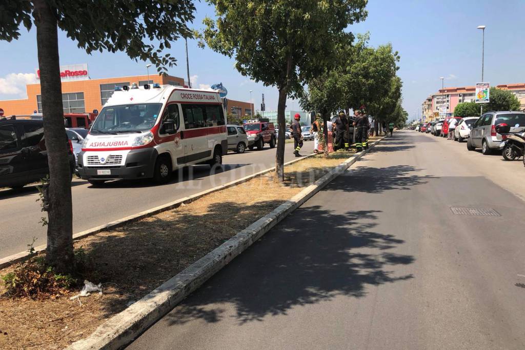 incidente auto ribaltata via Senegal 2018