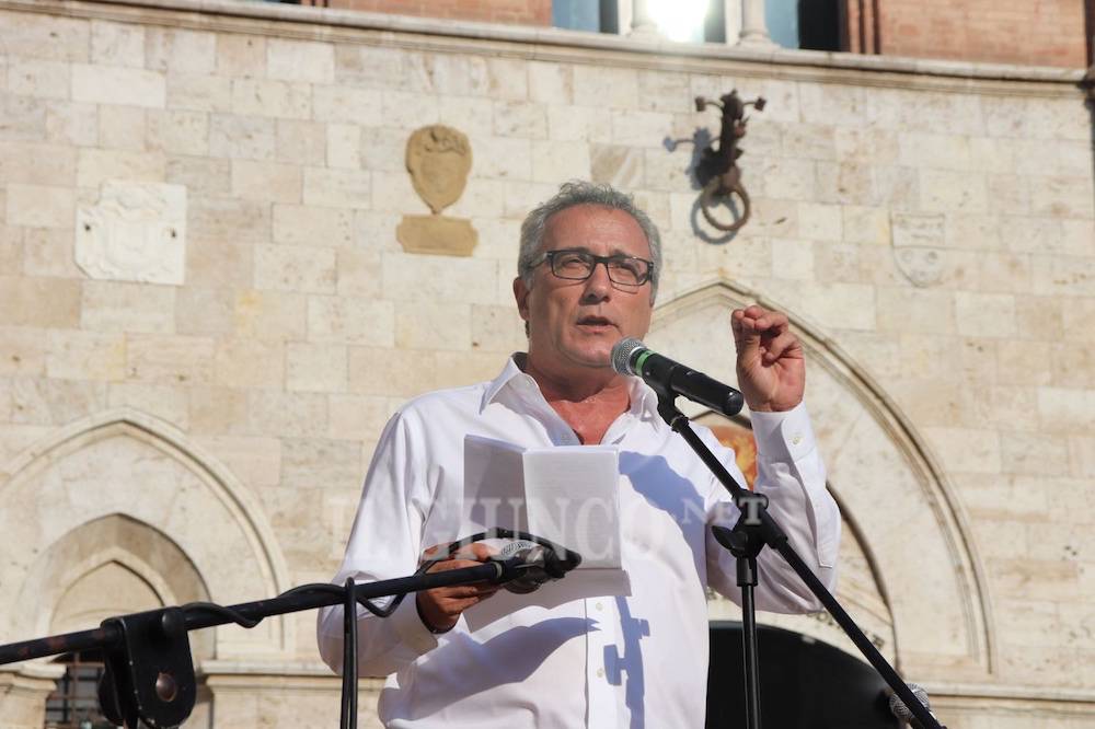 Manifestazione antifascista Anpi 8 settembre 2018 Vittorio Bugli