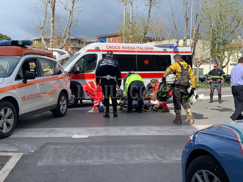 incidente via Salceta aprile 2019