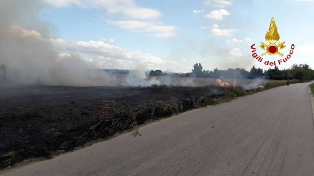 Incendio località Chiocciola 2019