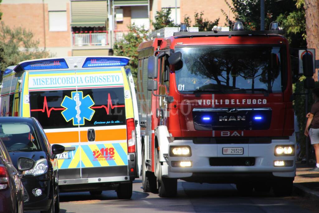 ambulanza misericordia vigili fuoco
