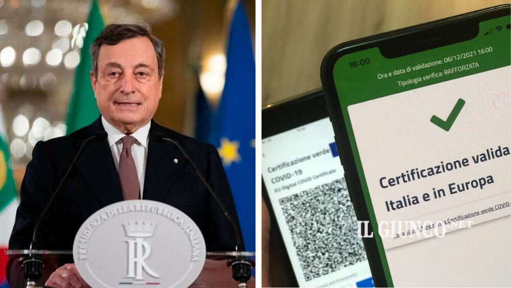 Draghi - Green Pass