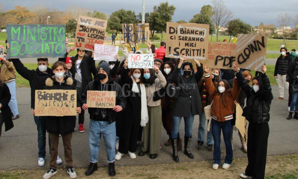 Protesta degli studenti 4 febbraio