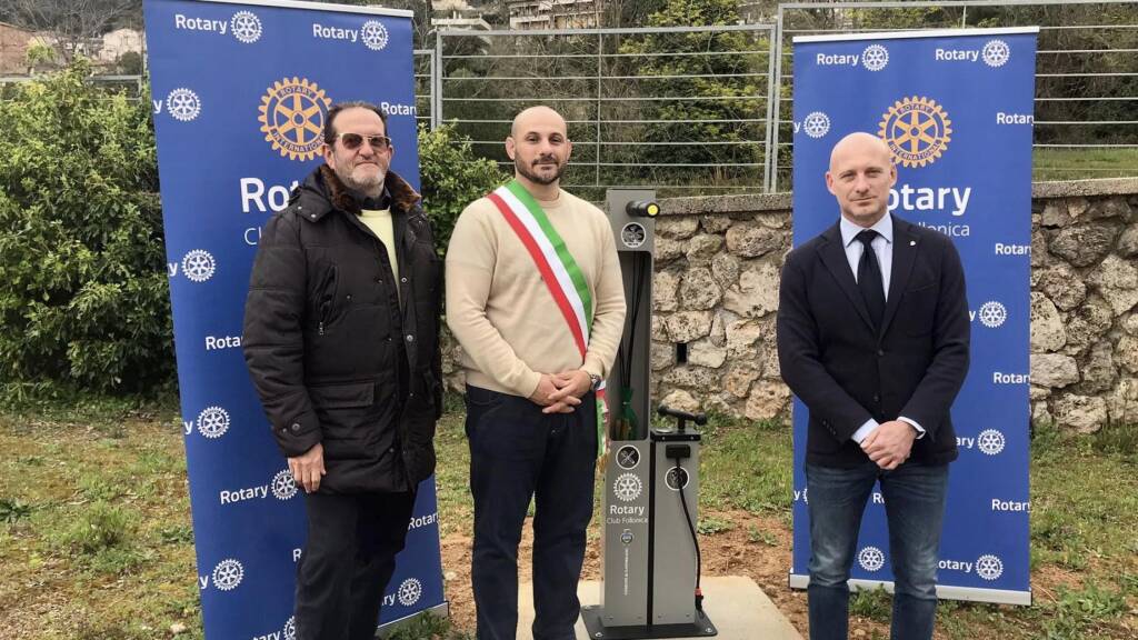 colonnina bici Rotary (Melillo, Biondi, Gavazzi)