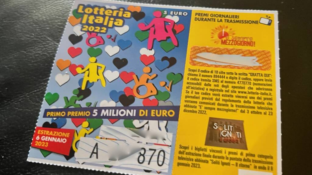 Lotteria Italia: tutti i biglietti vincenti, anche in Toscana. Primo premio  da 5 milioni a Bologna 